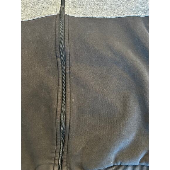 Calvin Klein Letter Block Logo Mens Full Zip Sweatshirt Size Medium Track Jacket - Picture 8 of 10